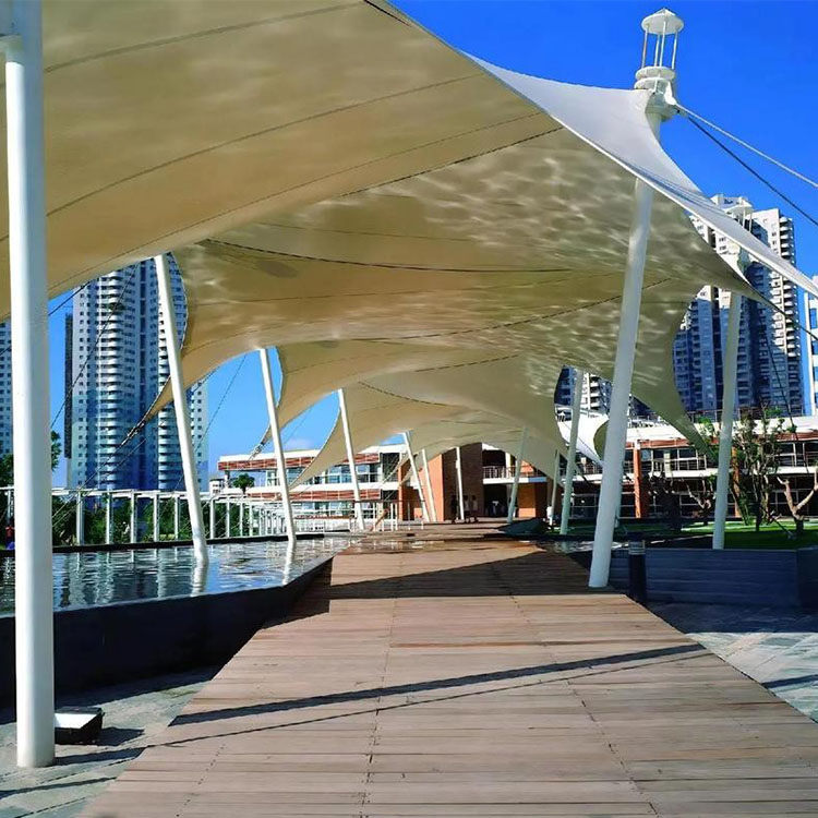 中山膜结构景观棚