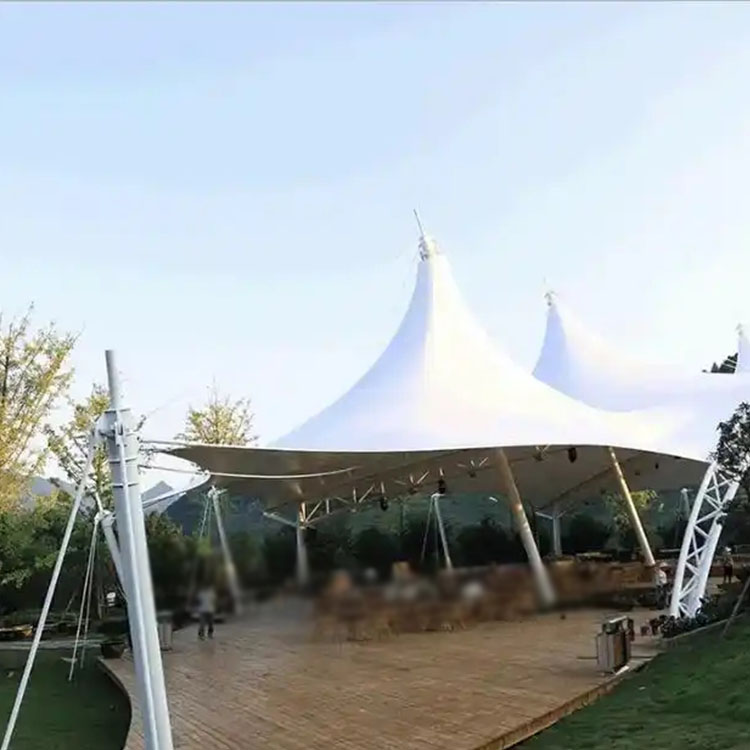 中山膜结构景观棚