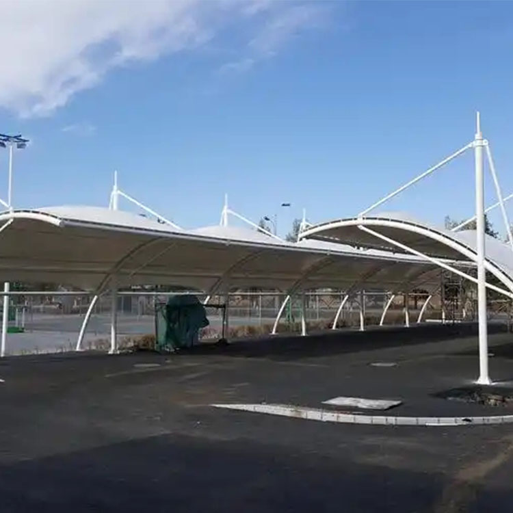 中山膜结构电动车棚
