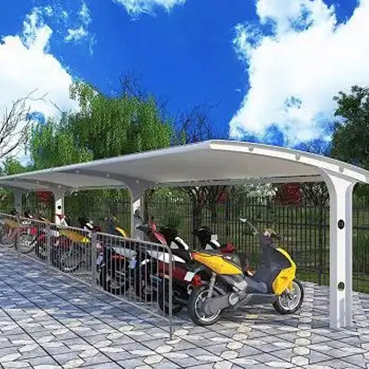 中山膜结构电动车棚